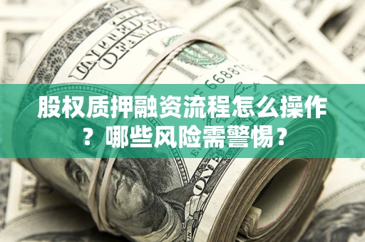 济南股权质押融资流程怎么操作？哪些风险需警惕？