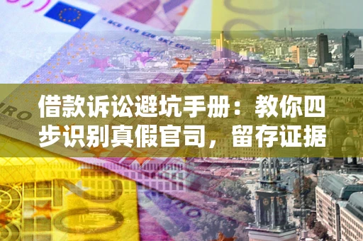 济南借款诉讼避坑手册：教你四步识别真假官司，留存证据不踩雷