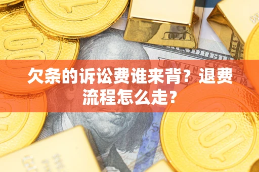济南欠条的诉讼费谁来背？退费流程怎么走？